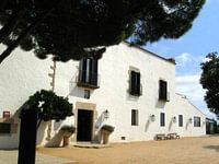 Spanje, Llafranc, hotel op berg