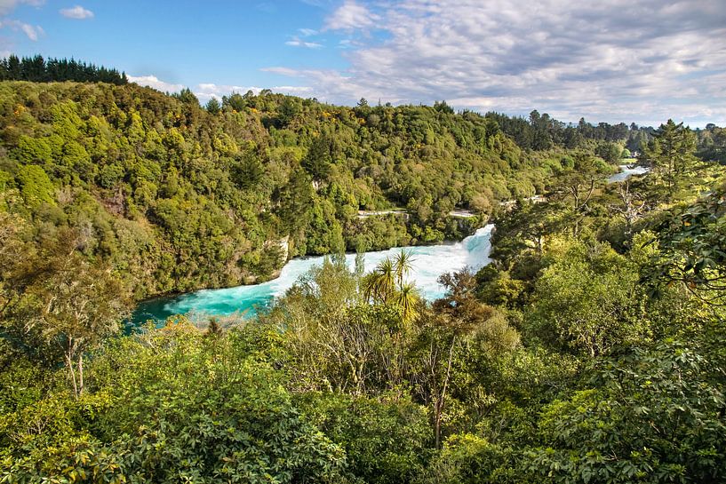 Chutes Huka près de Taupo, Nouvelle-Zélande par Christian Müringer