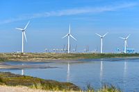 Windturbines aan de Slufter, Tweede Maasvlakte