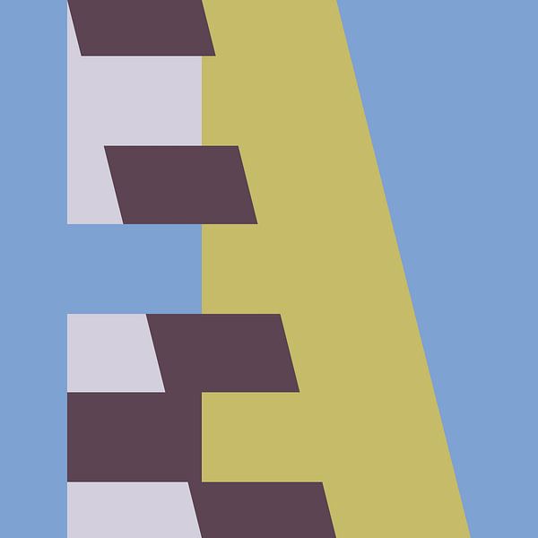 Abstrakter geometrischer Minimalismus II von Dina Dankers