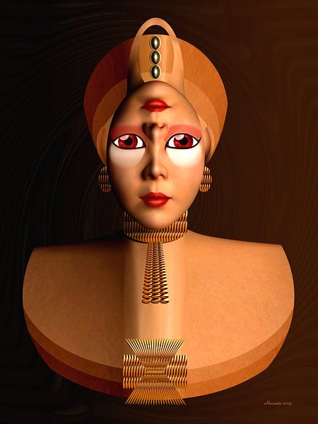 Die Goldene Königin von Ton van Hummel (Alias HUVANTO)