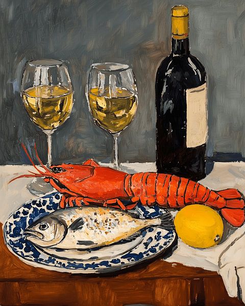 Hummer und Fisch von Dream Drip