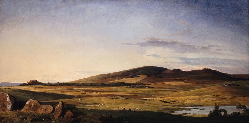 Zealand Landscape., Johan Thomas Lundbye by Masterful Masters