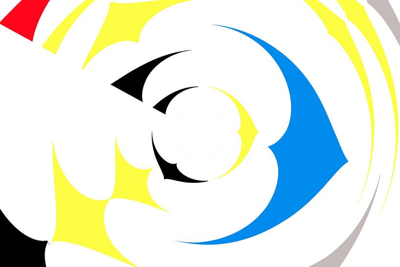 Piet Mondrian Inspiration by Henk Egbertzen