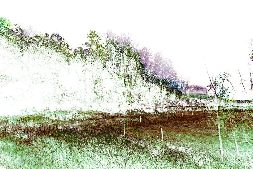 Paysage perturbé #012 par Peter Baak