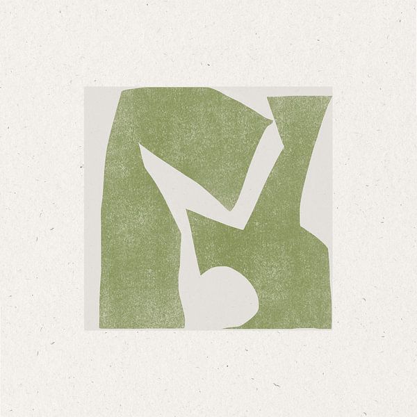 Green Geometric Harmony by THE MIUUS STUDIO