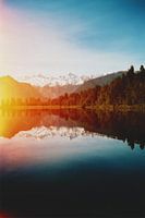 Lake Matheson, Neuseeland, analog