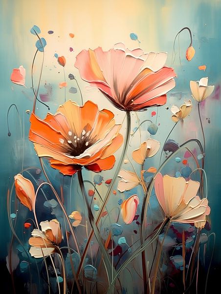 Fleurs abstraites par Bert Nijholt