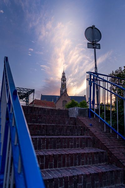 De Groote Kerk in Maassluis by Nathan Okkerse