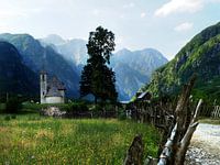 Katholische Kirche in Theth Albanien