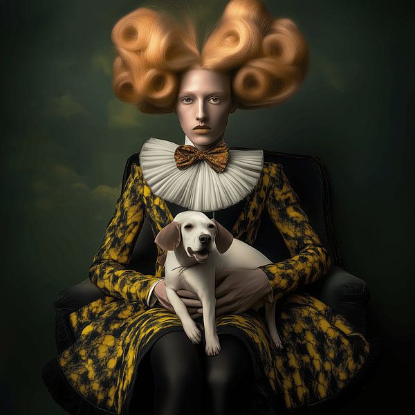 Hochwertiges Haar des Adels von Ton Kuijpers