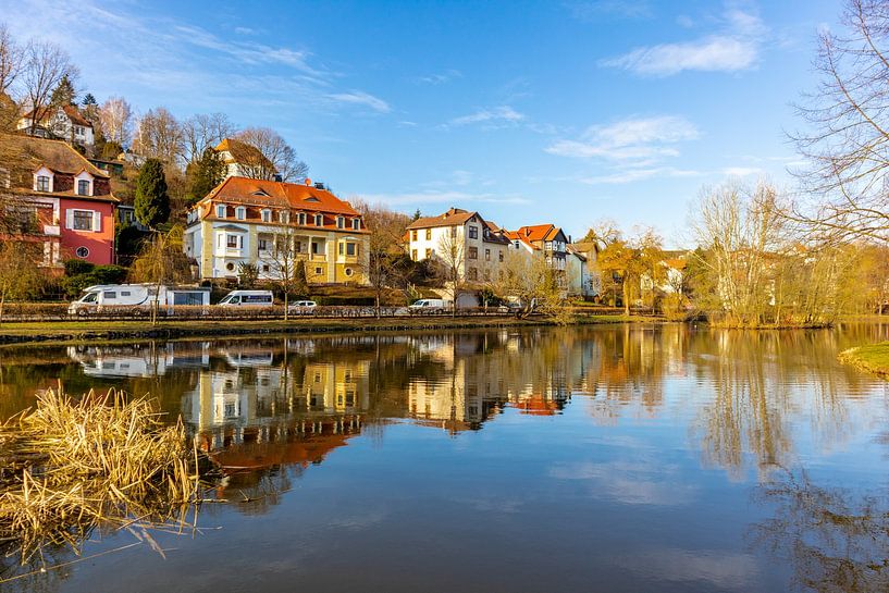Promenade de printemps dans la magnifique ville de Schmalkalden par Oliver Hlavaty