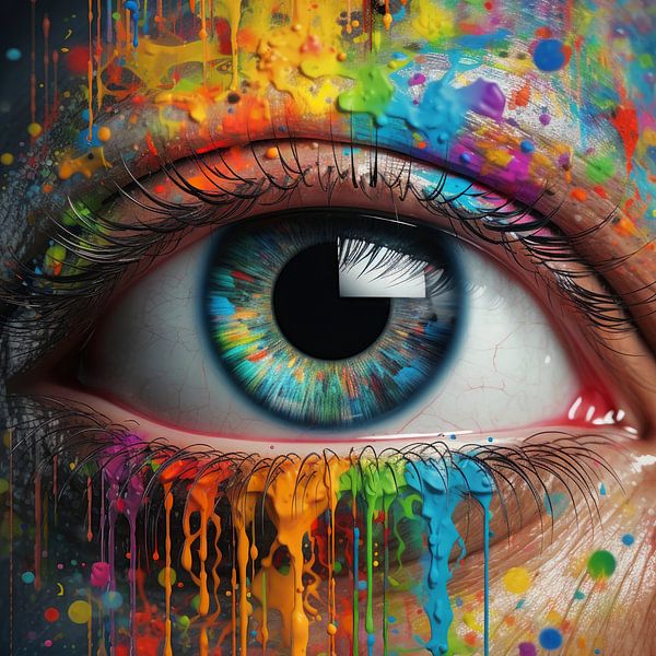 Auge des Staunens von Christian Ovís