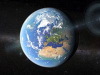 La Terre vue de l'espace