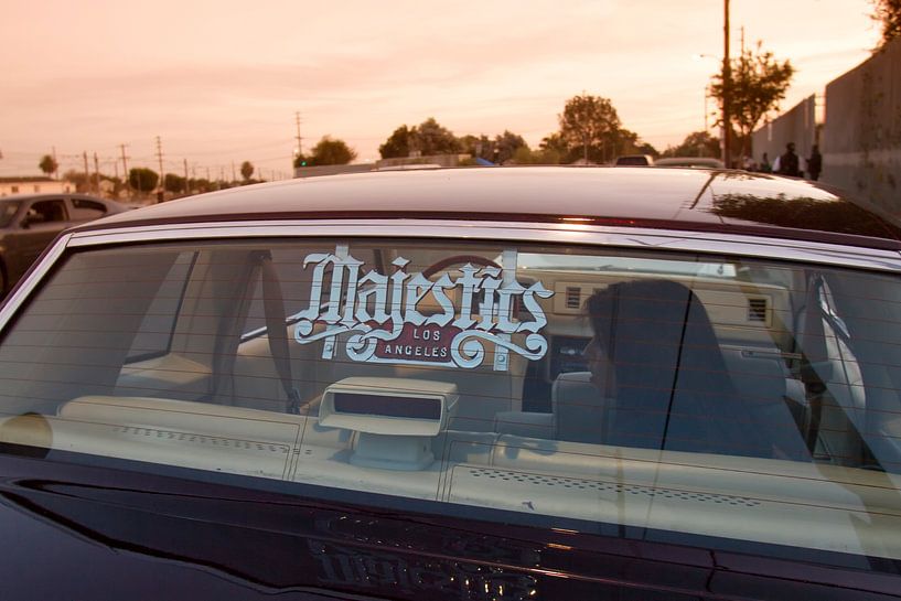 Majestics low rider club Los Angeles par Maurice van den Tillaard