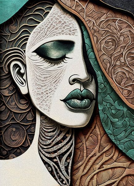 Harmonische Fusion von Moonheart Artworks