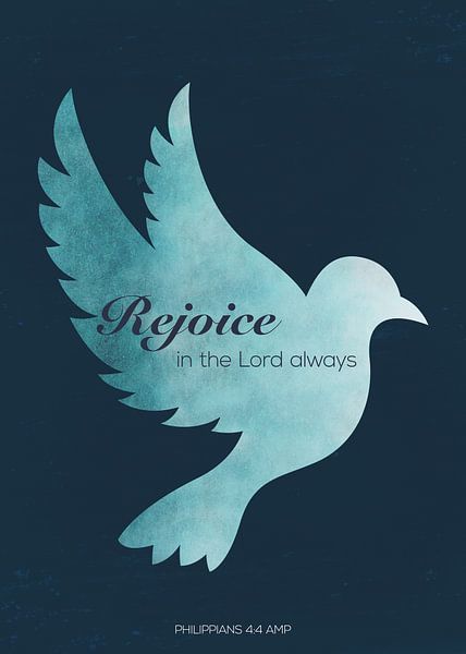 Freut euch im Herrn - Bibeltext von Maison De Douceur