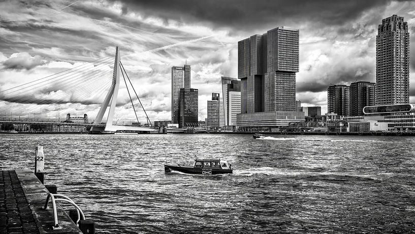 Skyline Wilhelminapier Rotterdam von Stadtlandschaften – Rick Van der Poorten Fotografie