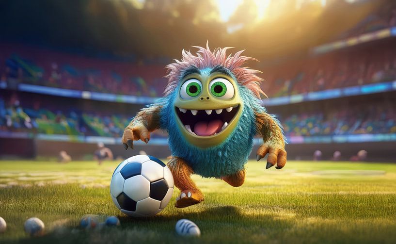 I like playing football by Christiane Calmbacher