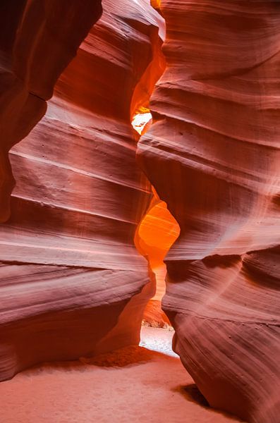 Die Engstelle im Antelope Canyon von Rietje Bulthuis