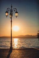 Lasize bei Sonnenuntergang