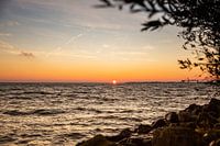 Sonnenaufgang IJsselmeer im Frühling