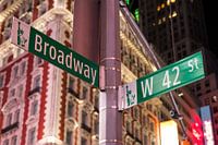 Broadway Straßenschild