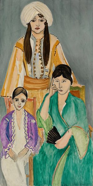 Henri Matisse, Les Trois soeurs sur fond gris par Des maîtres magistraux
