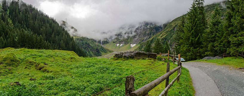 Weg ins Felber Tal von Leopold Brix