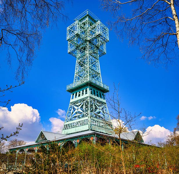 Ein Blick auf das Josephskreuz im Harz auf dem Auerberg von Andreas Völkel