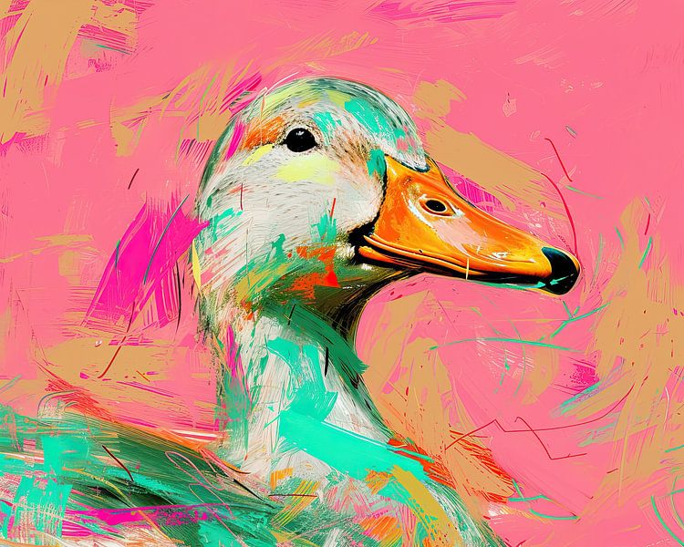 Ente von Kunst Laune