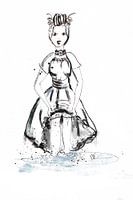 date de l'encre Pootje baden in Domburg Zeeland