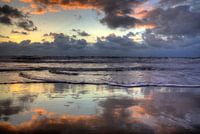North Sea at low tide