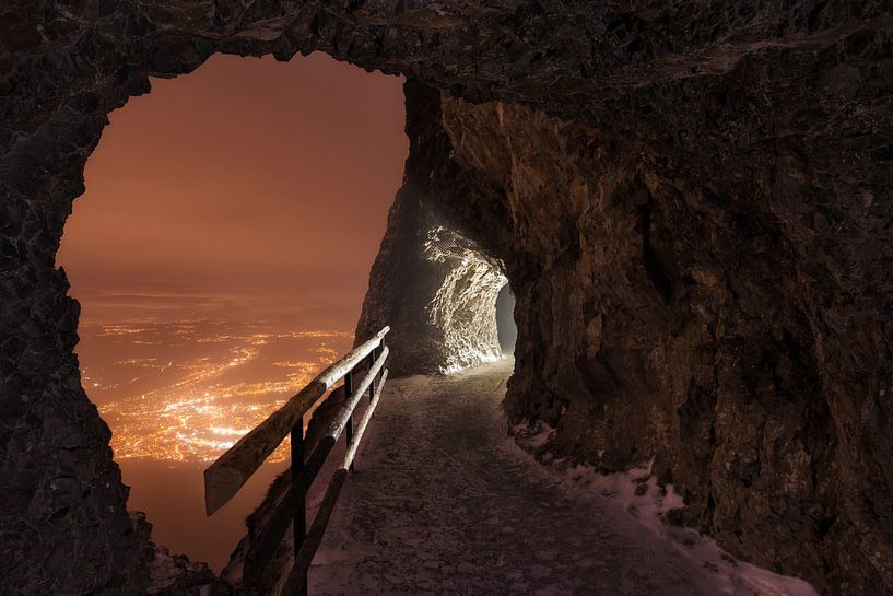 Drakenpad op de berg Pilatus van Severin Pomsel