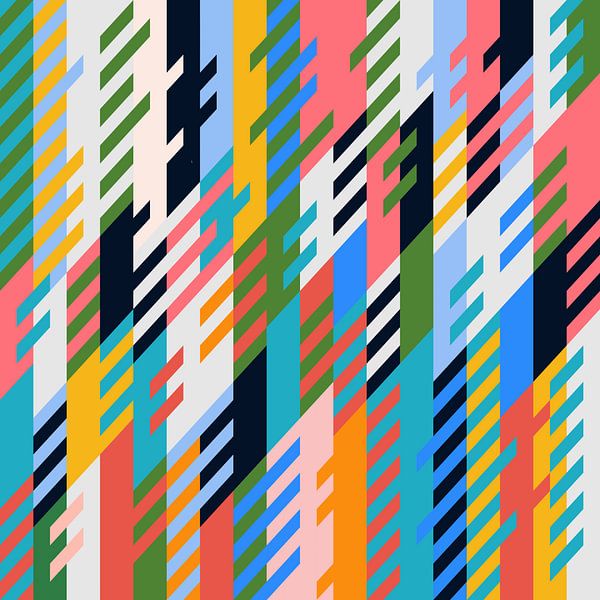 Abstract composition 819 by Angel Estevez