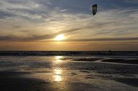 Coastal photography - The Lonely kitesurfer