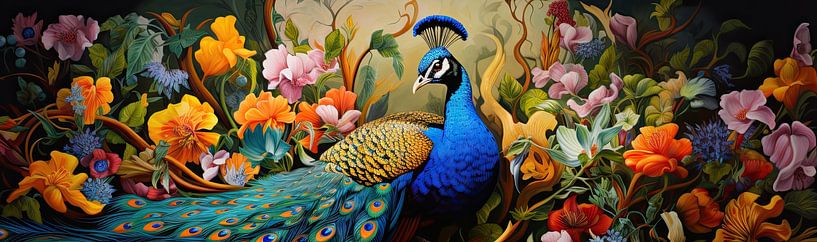 Peindre des paons par Peintures accrocheuses