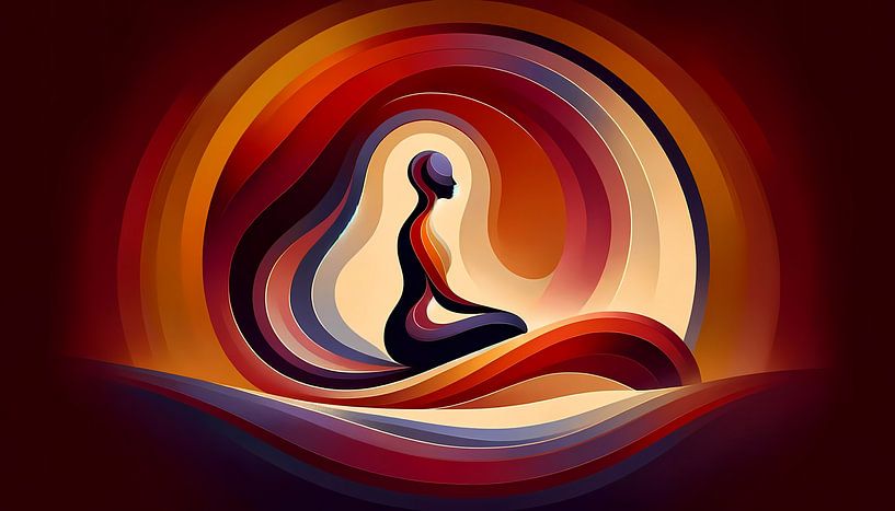 Warm embrace in a loving atmosphere by Sanne den Engelsman