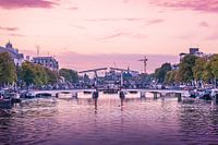 Les couleurs tôt le matin sur Amstel