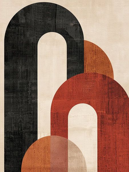 Automne | Peinture Boho par Collection Moderne