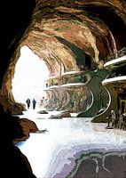 Luftwaffenstützpunkt in der Wüste