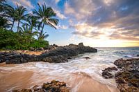 LPH 71302230 Sonnenuntergang in Makena Beach, Hawaii