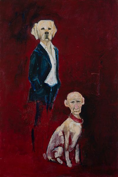 &#039;Mensch und Hund&quot; von Marinel Vieleers