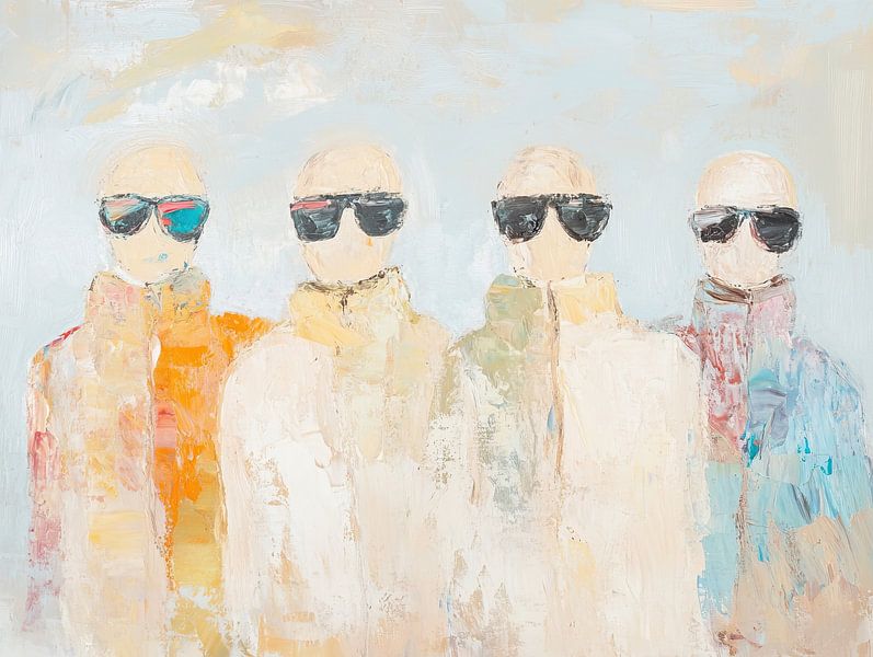 Sunglasses People | Group People Sunglasses by Art Whims