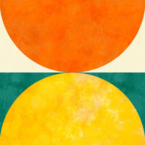 Sonne und Mond 2 von Ana Rut Bre