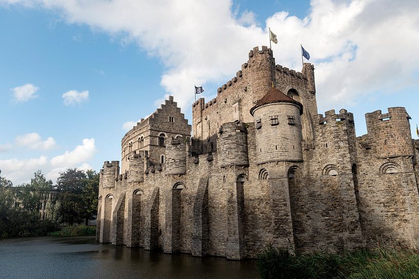 Gravensteen castle Ghent by Richard Wareham