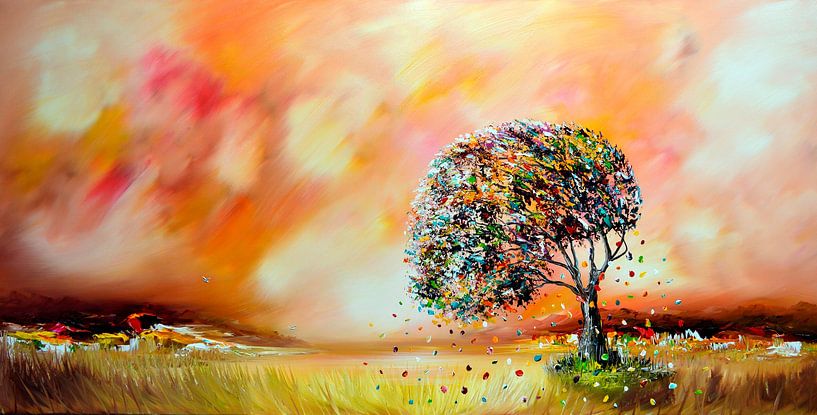 L'arbre de vie par Gena Theheartofart