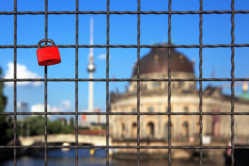 Berlin Bodemuseum und Fernsehturm von Frank Herrmann