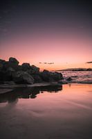 zonsondergang waikiki beach