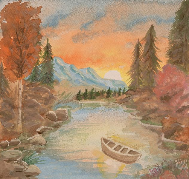 Aquarell Teil 6 von Tania Perneel